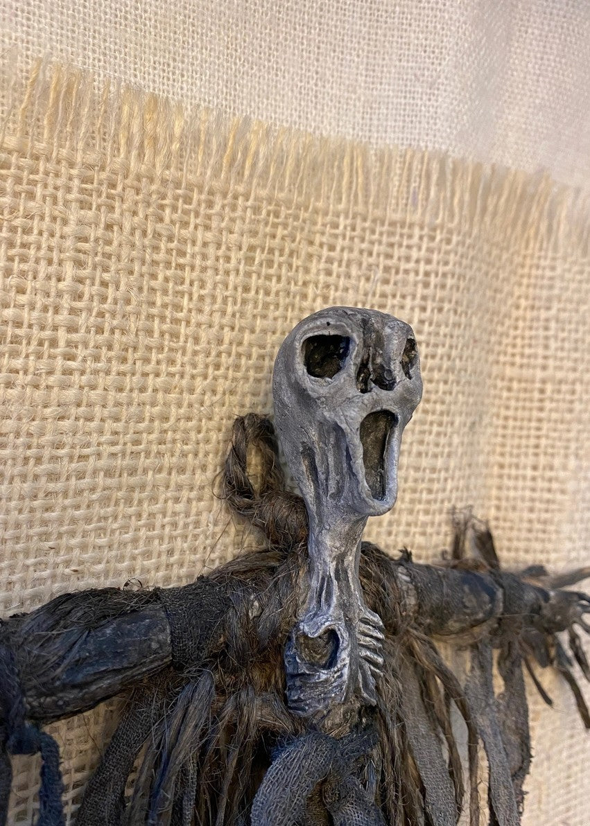 Rooted Ravens Creativity & Guidance Studio - Protection Doll Hand Crafted Altar Figurine Art Doll