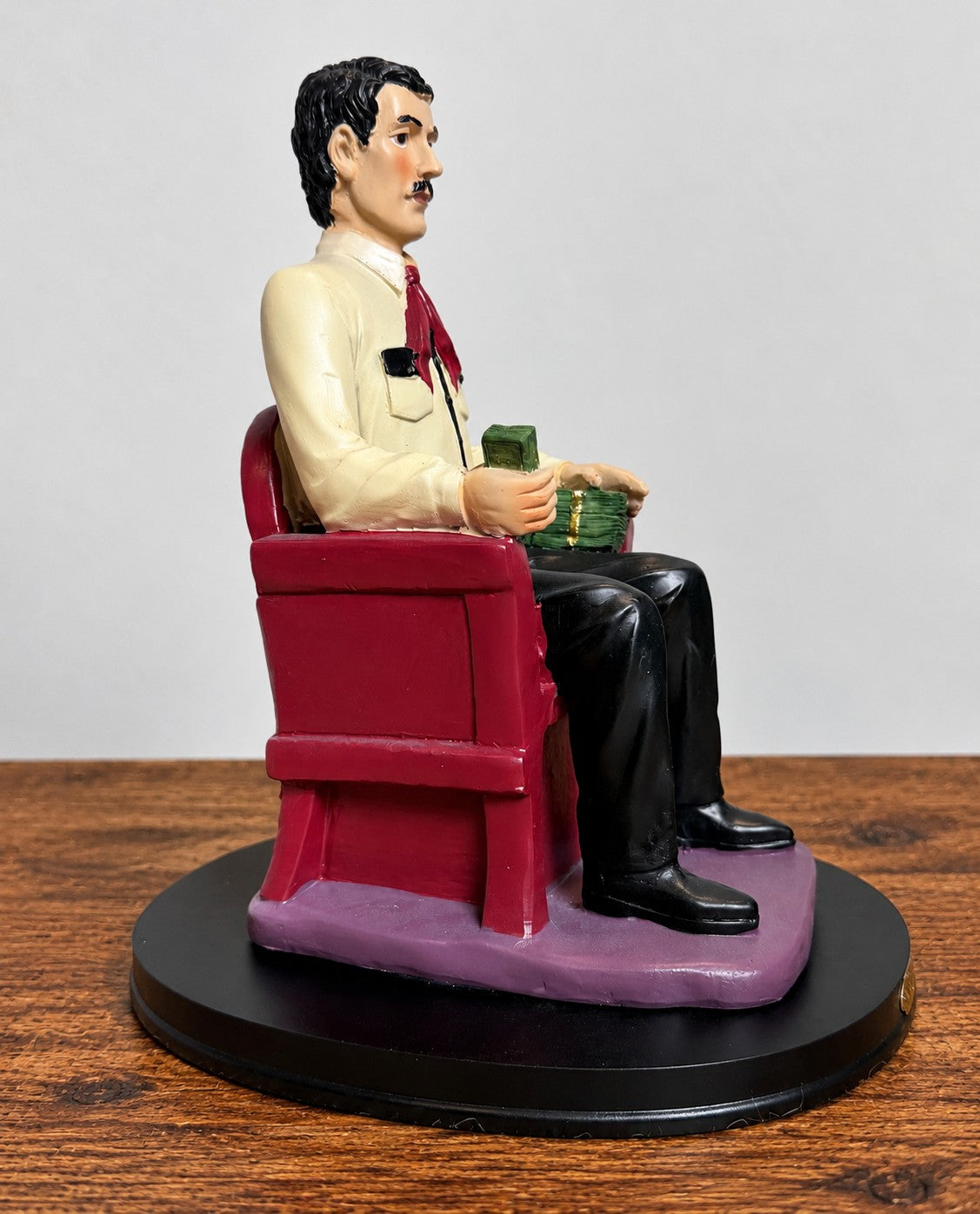 10.5"H Jesus Malverde Angel of the Poor Sinaloa Figurine