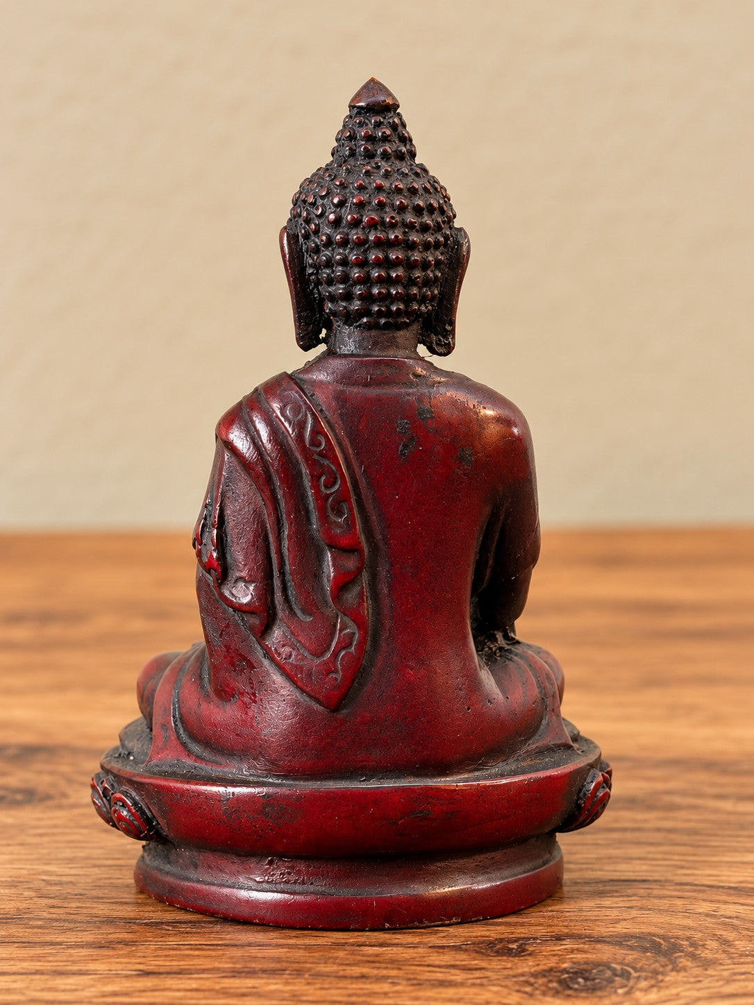 Red Buddha Statue - 3.5"
