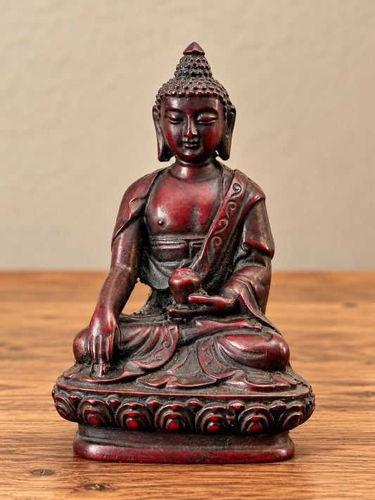 Red Buddha Statue - 3.5"