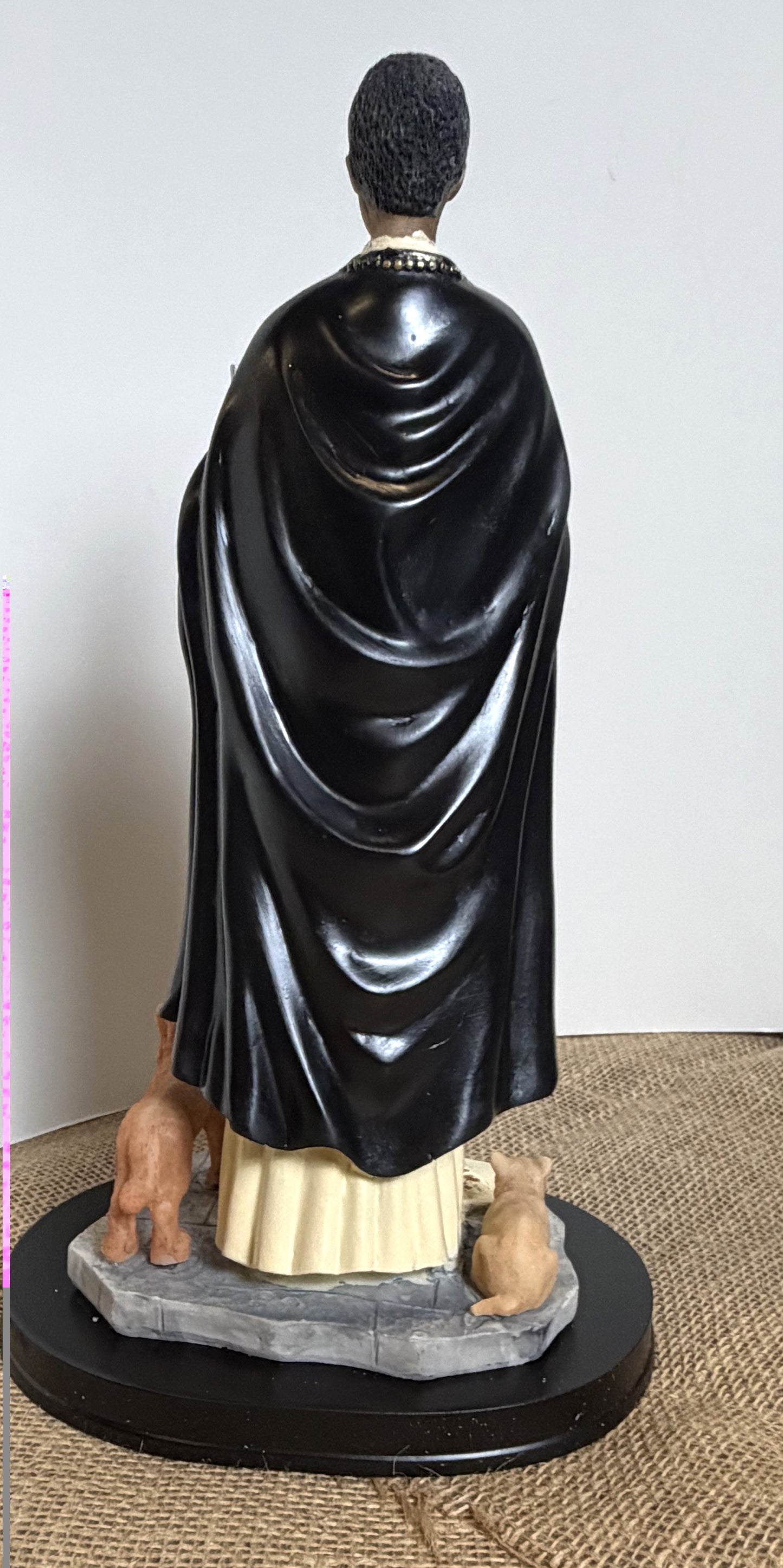 Saint Martin De Porres Holy Figurine - 12"H