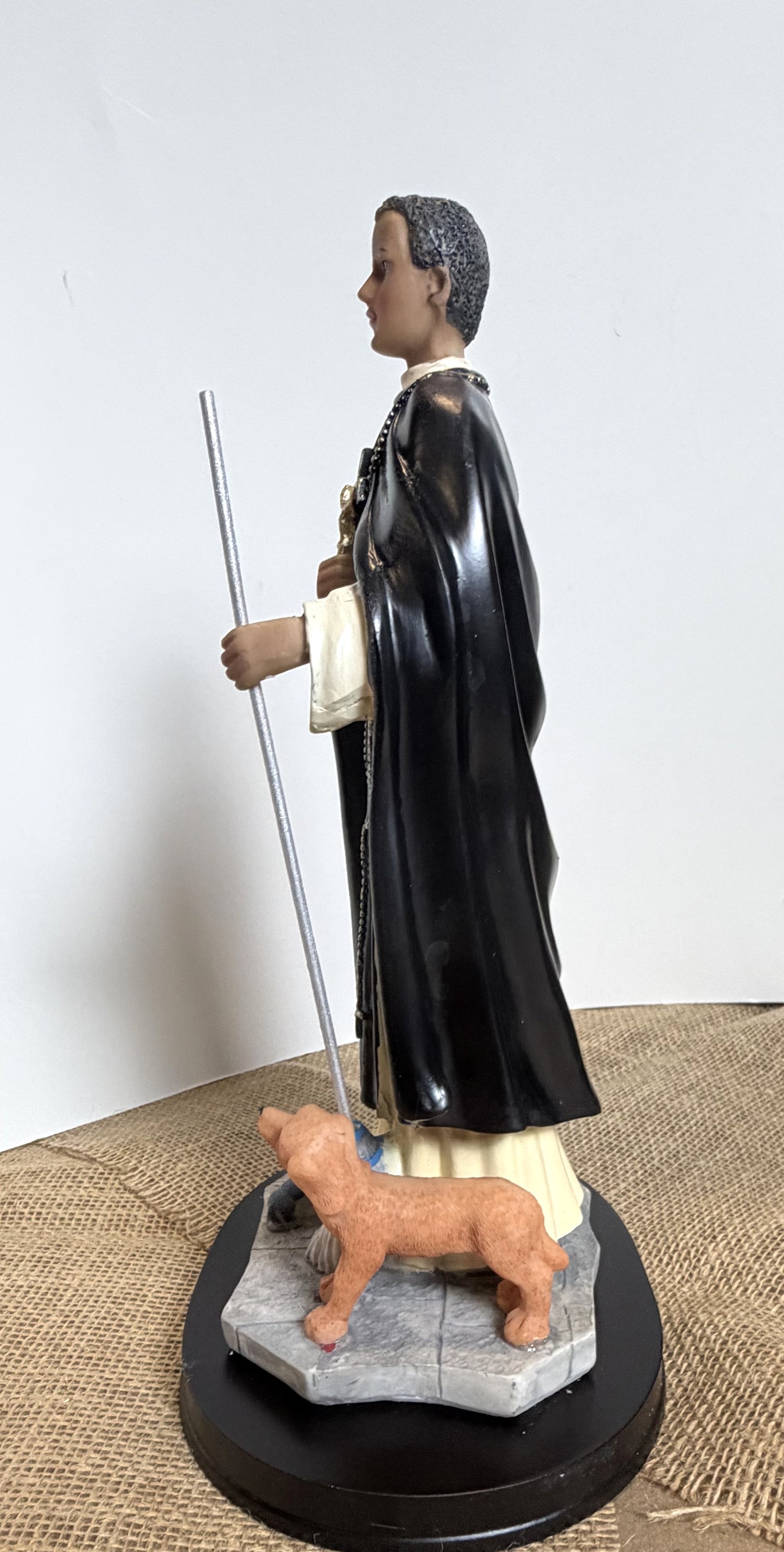Saint Martin De Porres Holy Figurine - 12"H