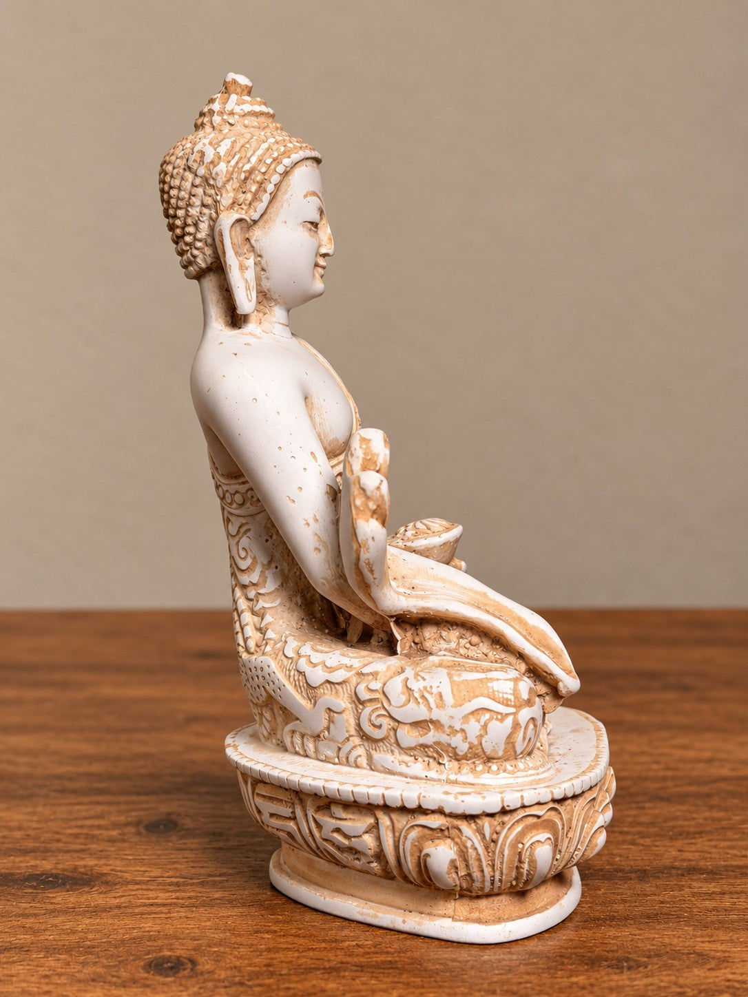 White Medicine Buddha Statue