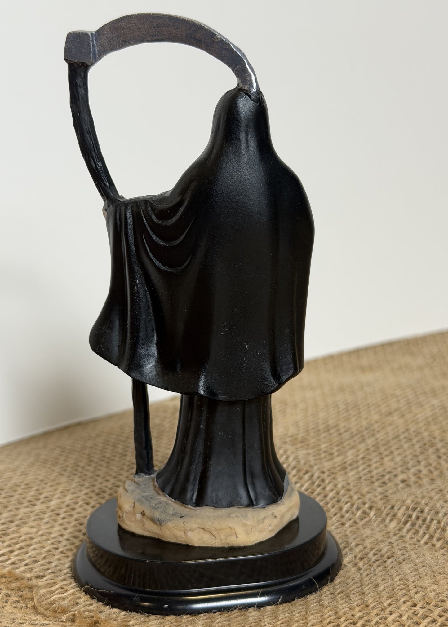 5" Tall Santa Muerte Statue - Black