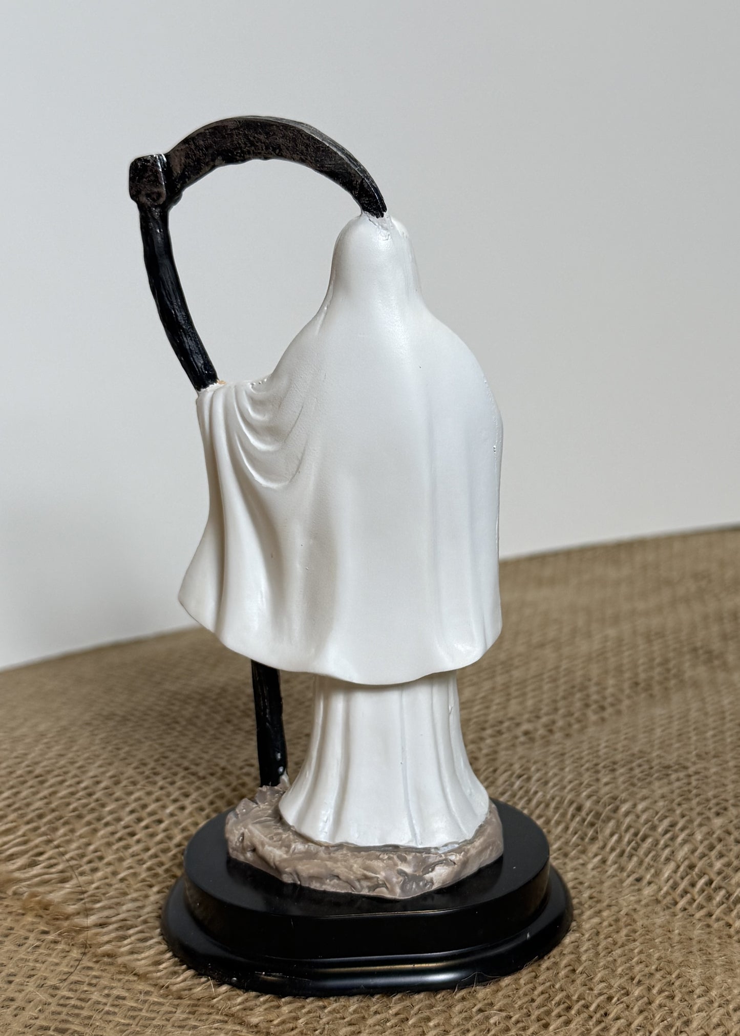 5" Tall Santa Muerte Statue - White