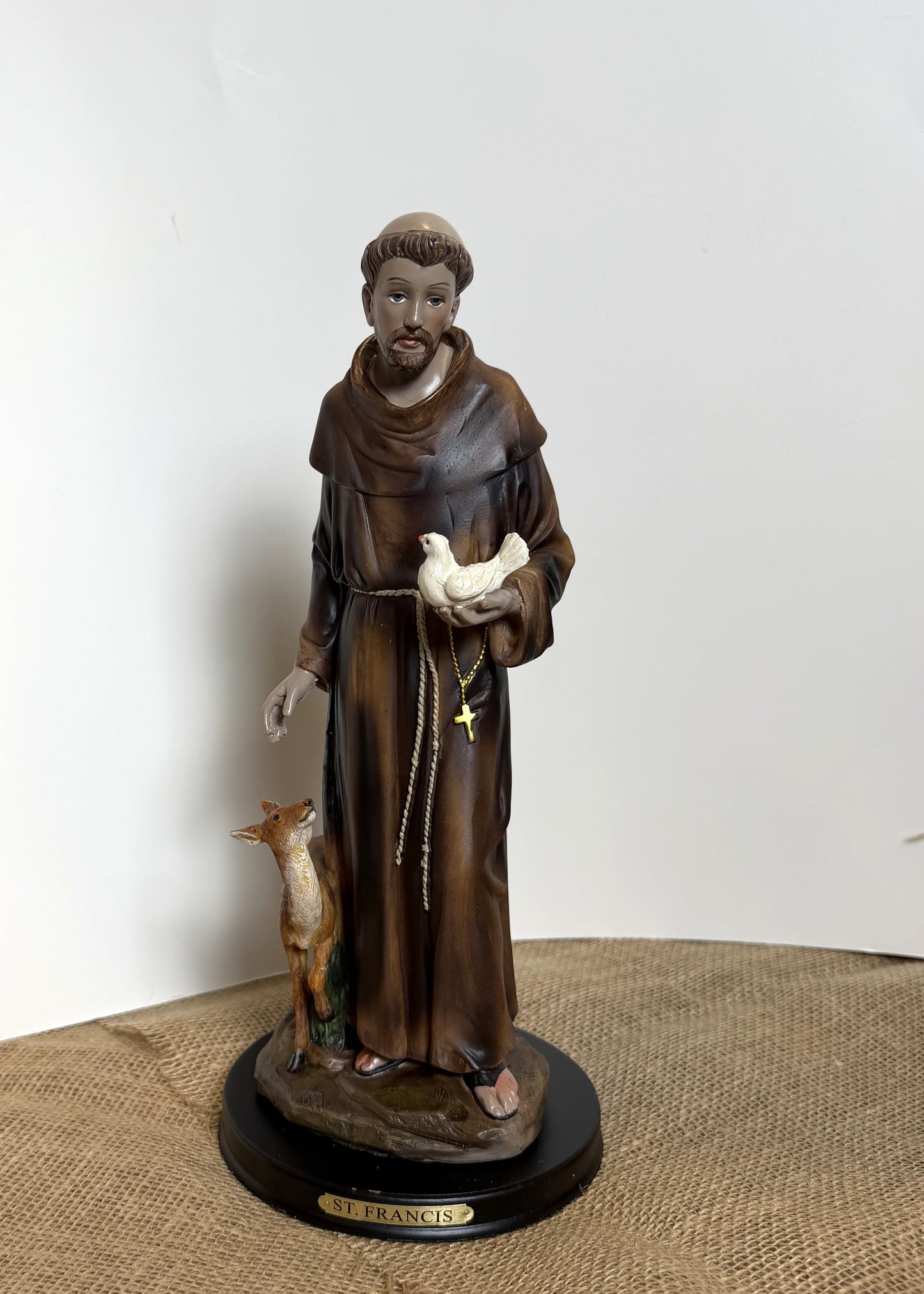 Saint Francis Holy Figurine 12"H