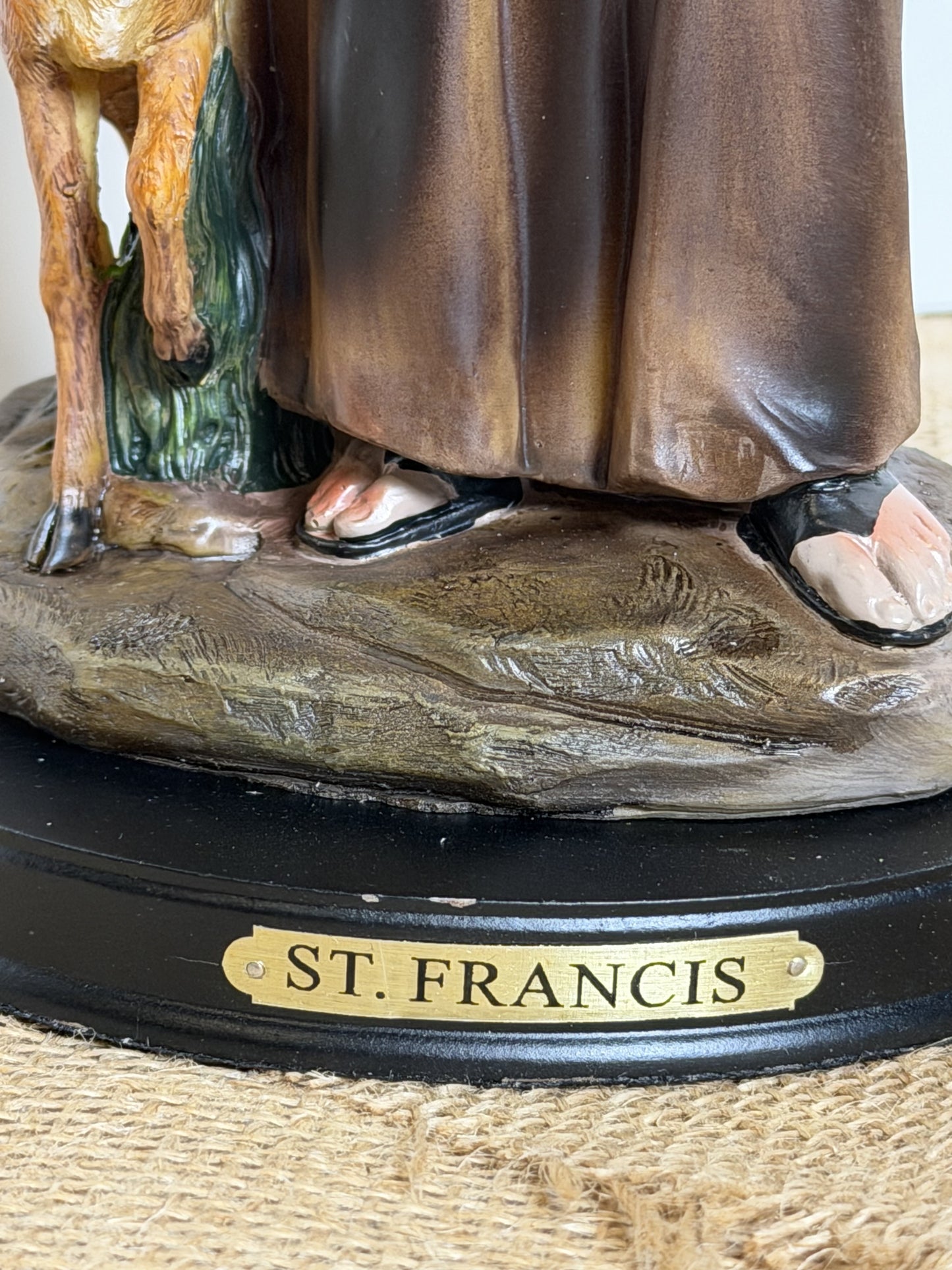 Saint Francis Holy Figurine 12"H