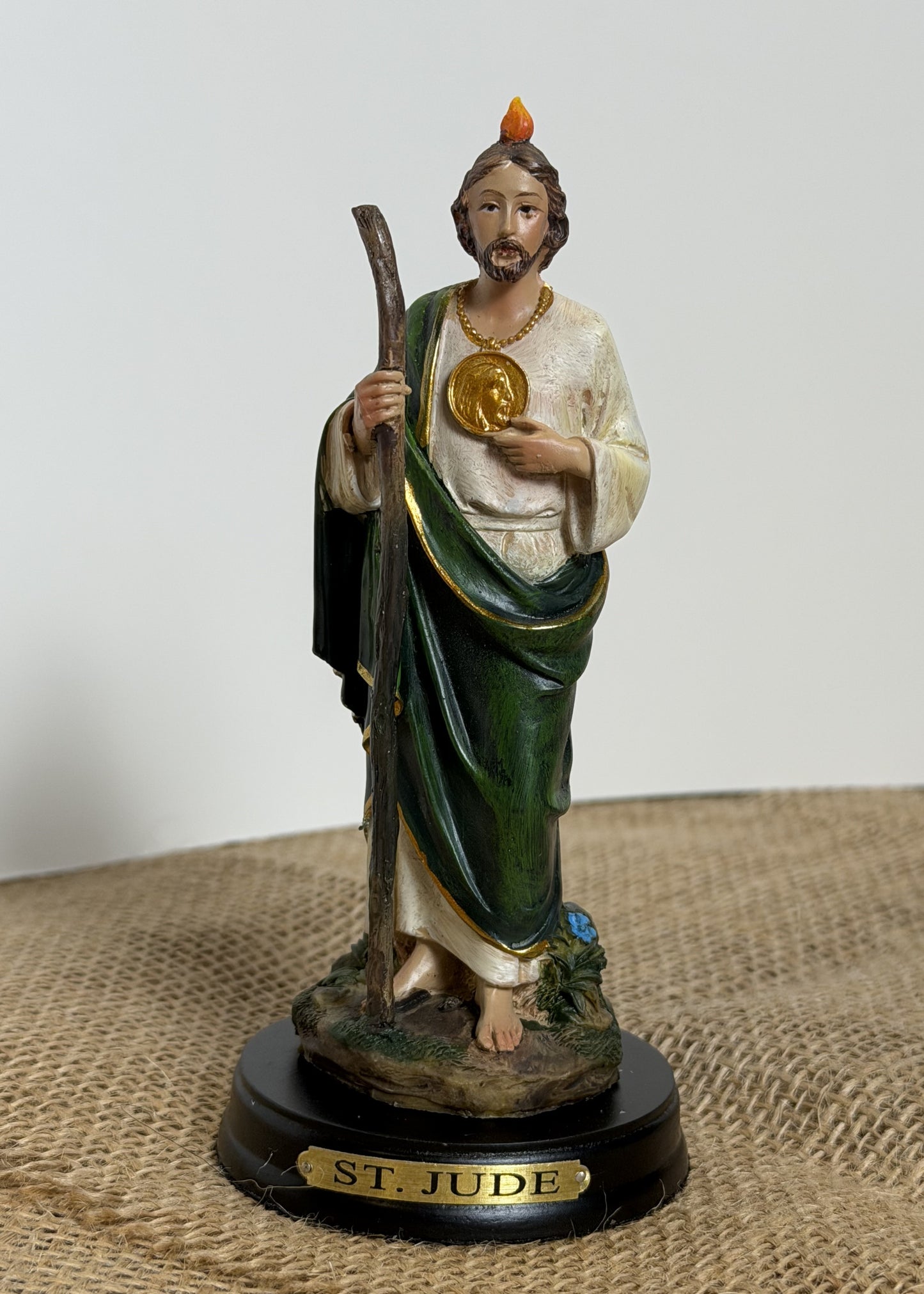 St. Jude Holy Figurine - 5" tall