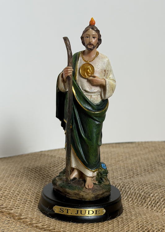 St. Jude Holy Figurine - 5" tall