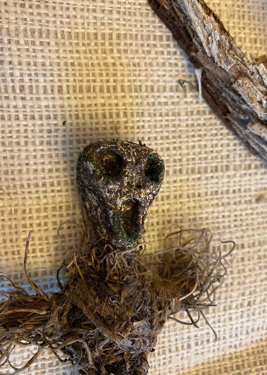 Rooted Ravens Creativity & Guidance Studio - Mini Voodoo Doll Earth Elemental Altar Figurine