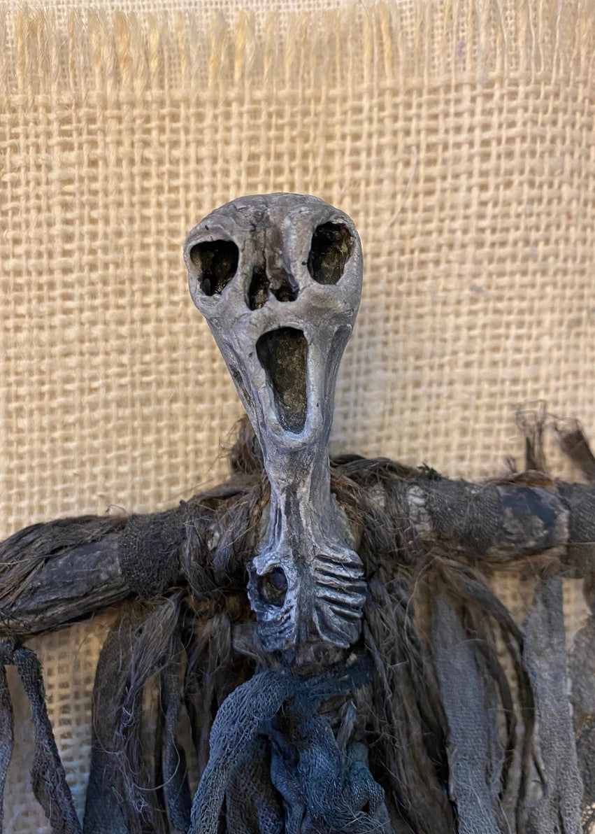 Rooted Ravens Creativity & Guidance Studio - Protection Doll Hand Crafted Altar Figurine Art Doll