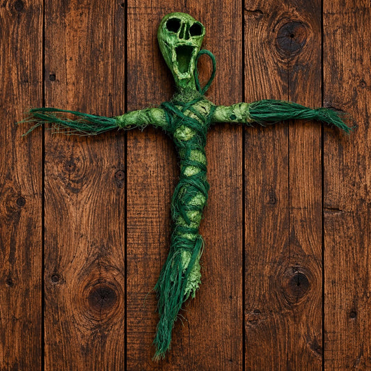 Rooted Ravens Creativity & Guidance Studio - Mini Voodoo Doll Prosperity Altar Figurine